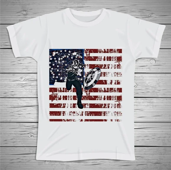 Camiseta Capitão América