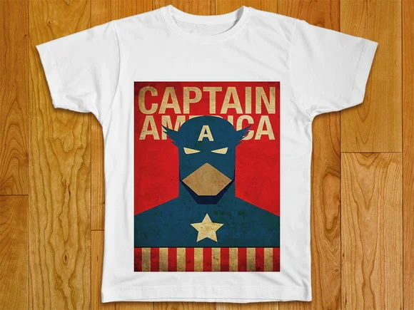 Camiseta Capitão América
