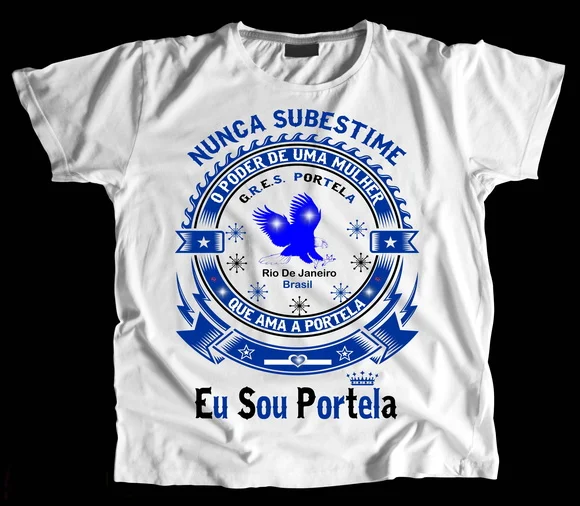 Camiseta Carnaval Eu Sou Portela
