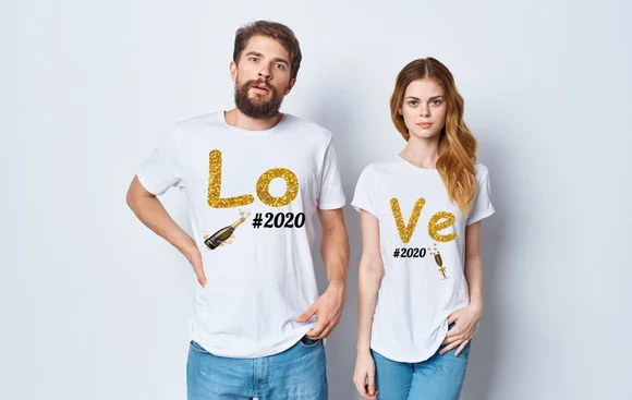 Camiseta Casal Ano Novo
