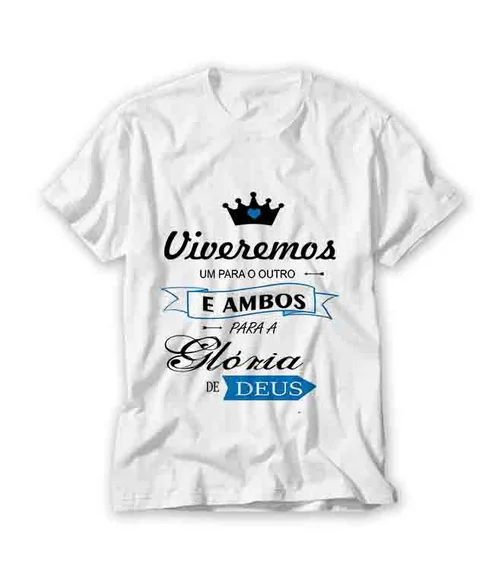 Kit Camiseta Casal - Viveremos