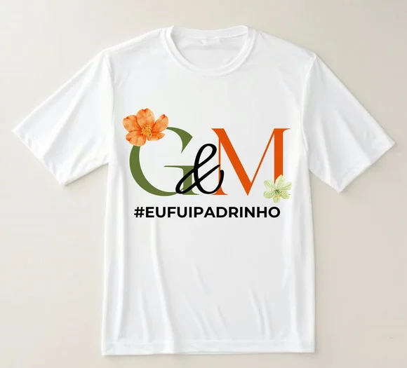 Camiseta Casamento Fui Padrinho
