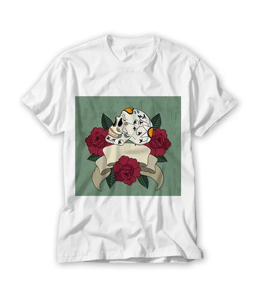 Camiseta Caveiras Mexicanas