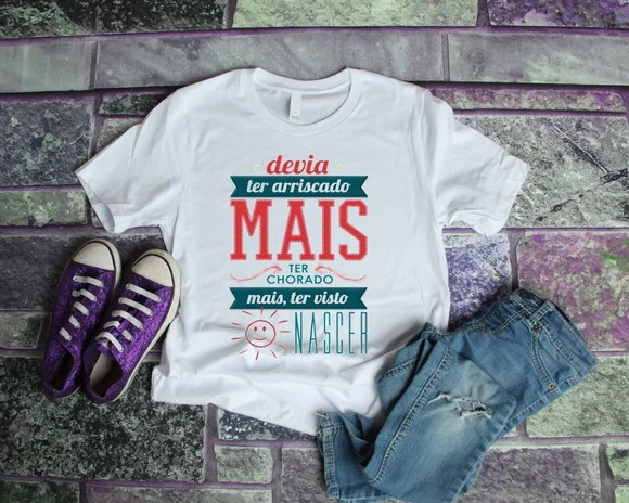 Camiseta Devia Ter Arriscado Mais