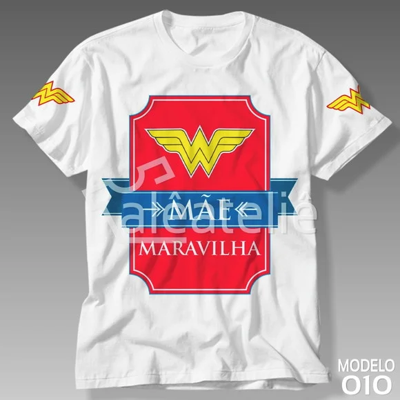 Camiseta Dia das Mães Mae Maravilha
