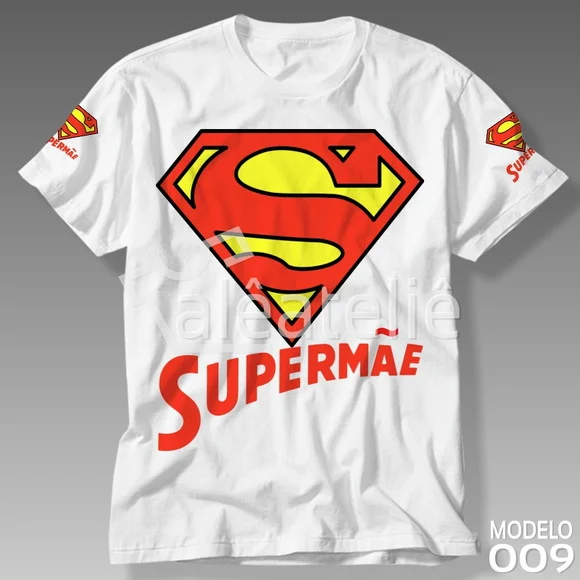 Camiseta Dia das Mães Supermãe