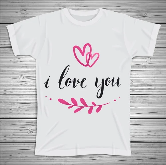 Camiseta Dia dos Namorados I Love You