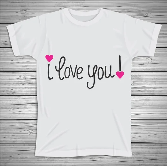 Camiseta Dia dos Namorados I Love You