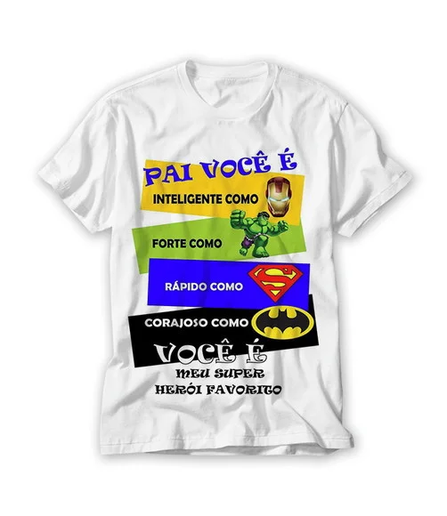 Camiseta Dia dos Pais