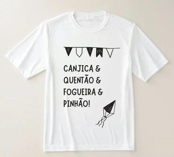 Camiseta Divertida Festa Junina