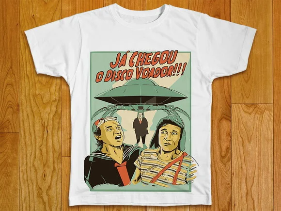 Camiseta Divertida Turma do Chaves