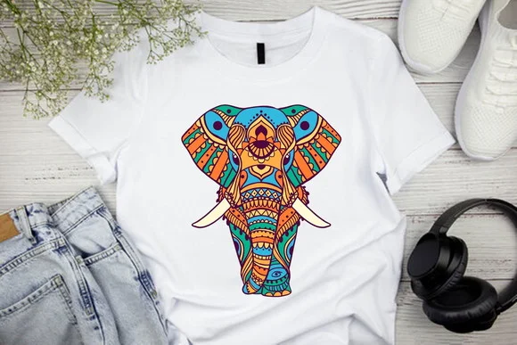 Camiseta Elefante Indiano