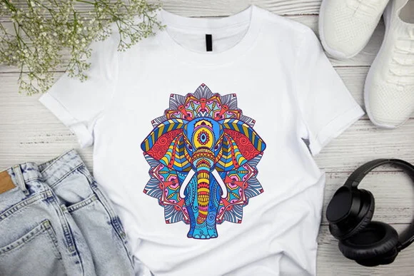 Camiseta Elefante Indiano