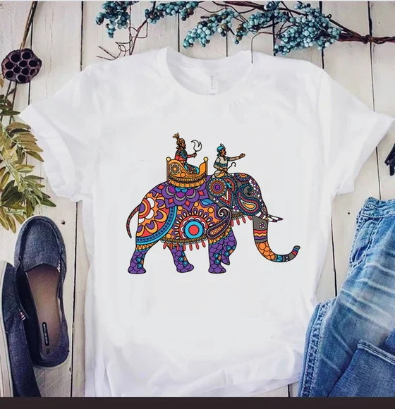 Camiseta Elefante Indiano