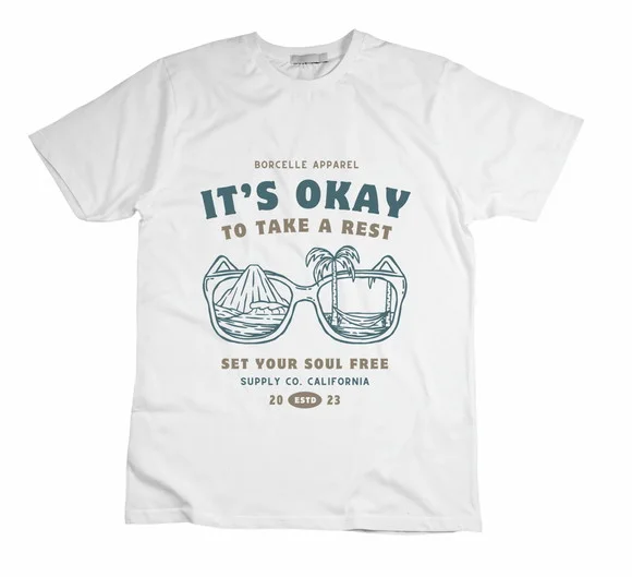 Camiseta Esportiva Califórnia Its Okay