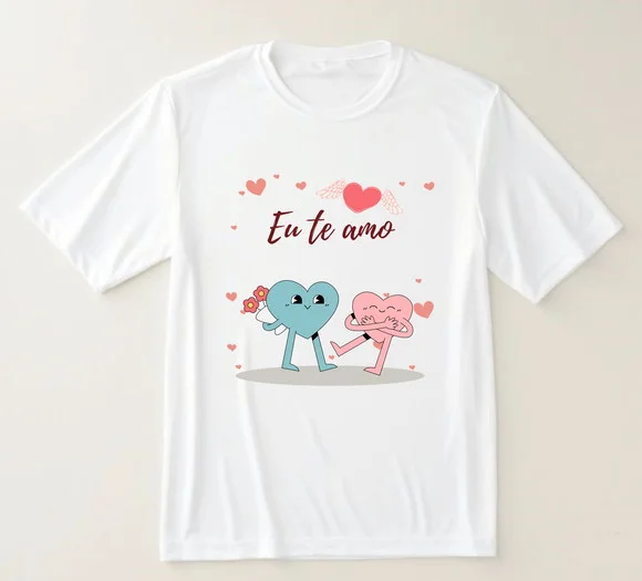 Camiseta Eu Te Amo