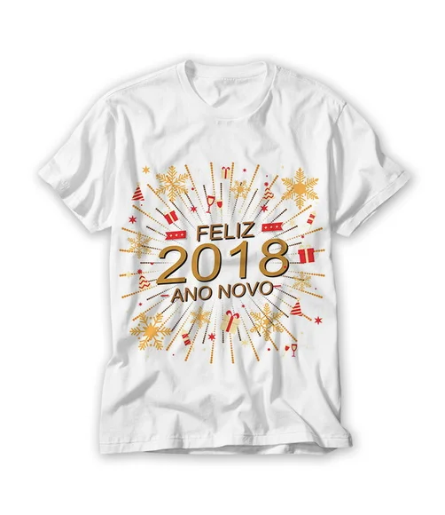 Camiseta Feliz 2018