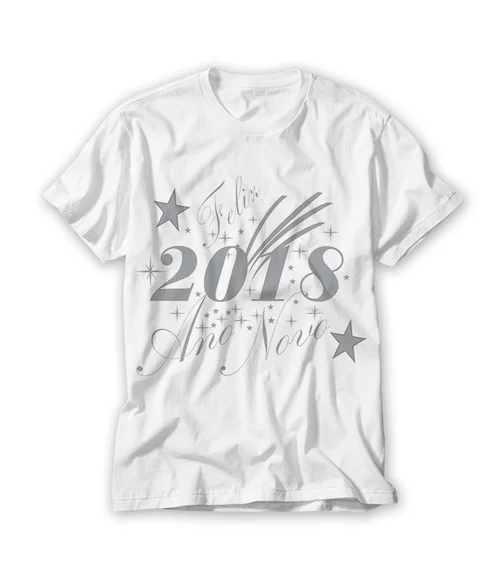 Camiseta Feliz Ano Novo 2018