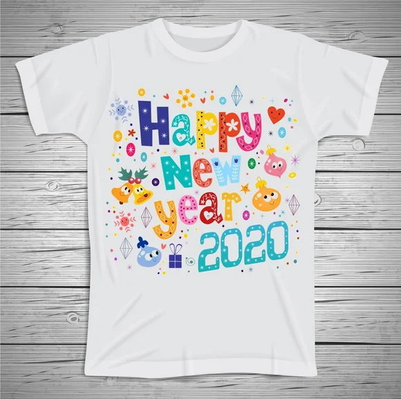 Camiseta Feliz Ano Novo
