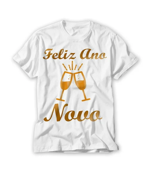 Camiseta Feliz Ano Novo