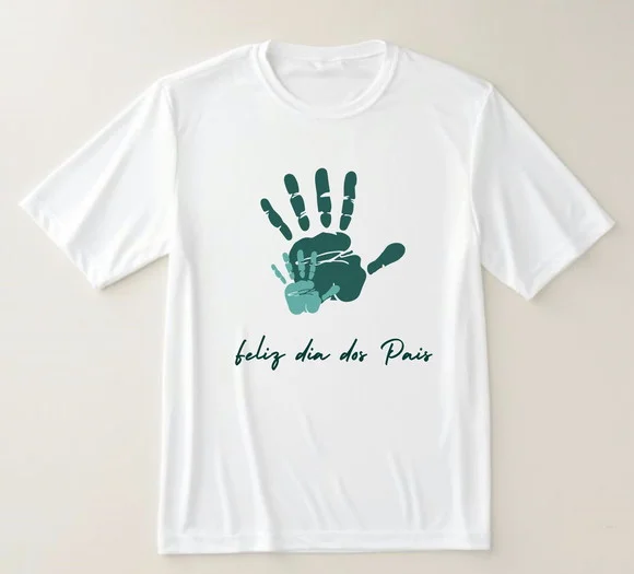 Camiseta Feliz Dia dos Pais Digitais