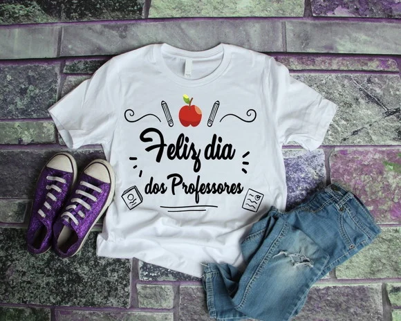 Camiseta Feliz Dia dos Professores