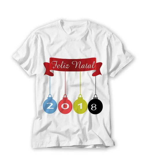 Camiseta Feliz Natal 2018