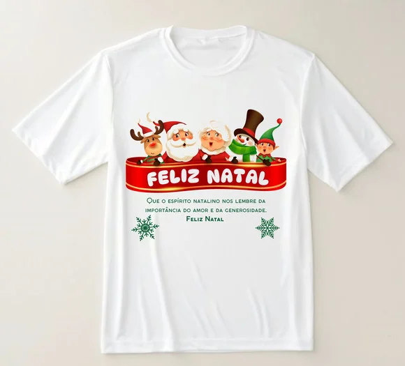 Camiseta Feliz Natal