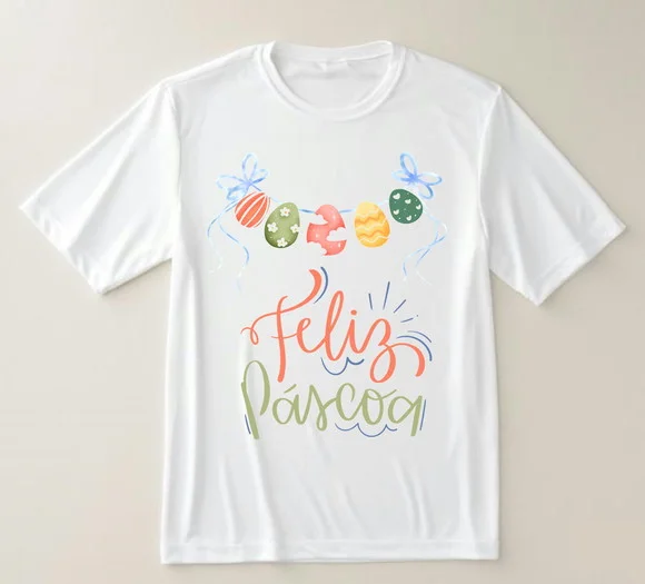 Camiseta Feliz Páscoa
