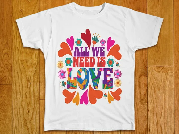 Camiseta Feminina All We Need is Love