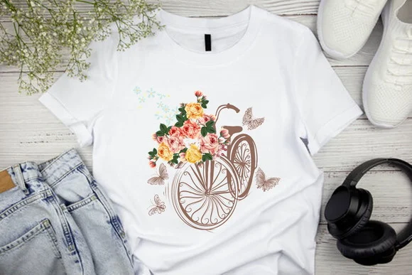 Camiseta Feminina Bike Florida