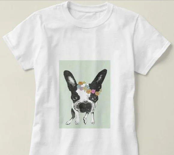 Camiseta Bulldog Francês