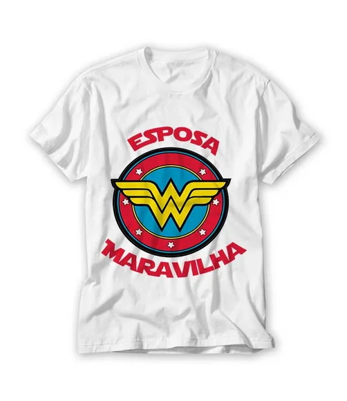 Camiseta Feminina Esposa Maravilha