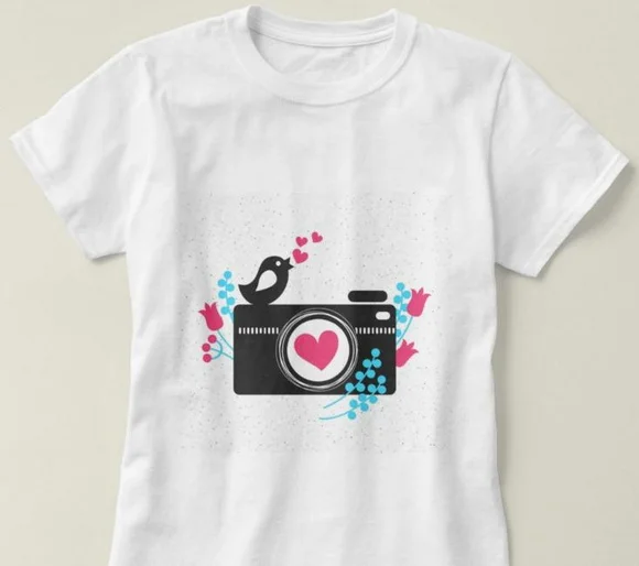 Camiseta Feminina Fotografia