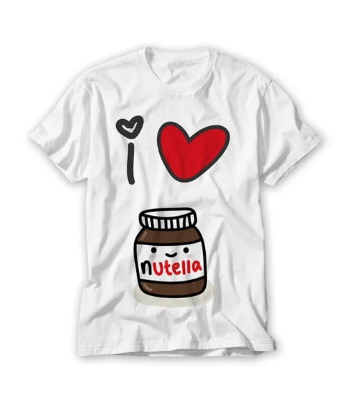 Camiseta Feminina I Love Nutella