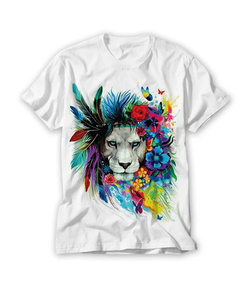 Camiseta Feminina Leão