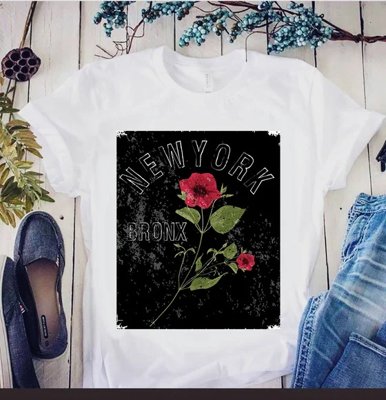 Camiseta Feminina New York