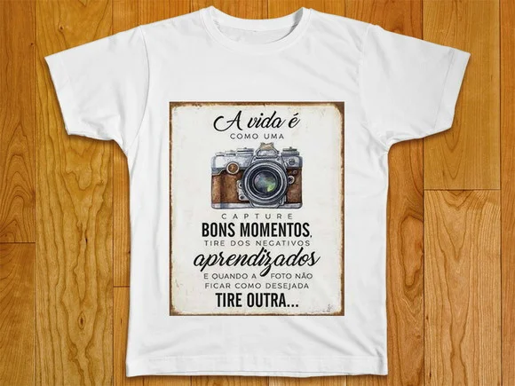 Camiseta Fotografia