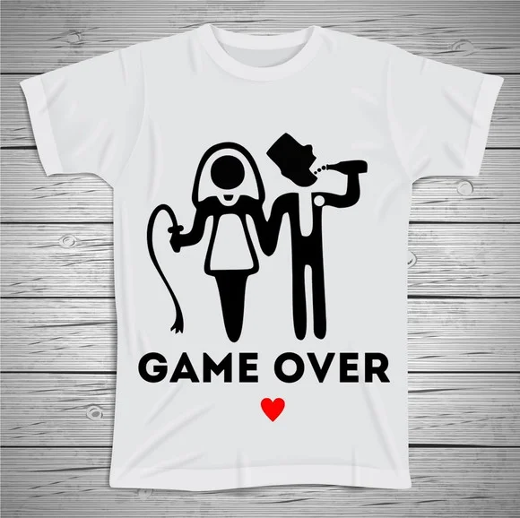 Camiseta Game Over