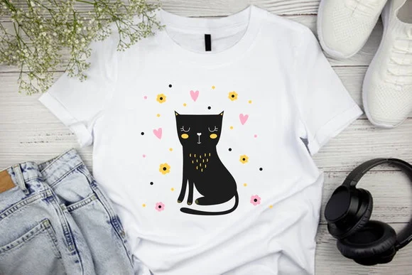 Camiseta Gatinho