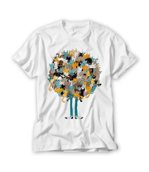 Camiseta Gatos