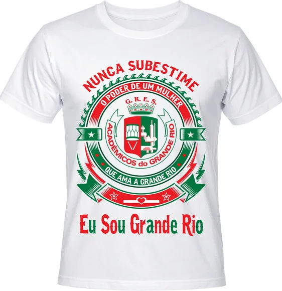 Camiseta Carnaval Eu Sou Grande Rio Samba