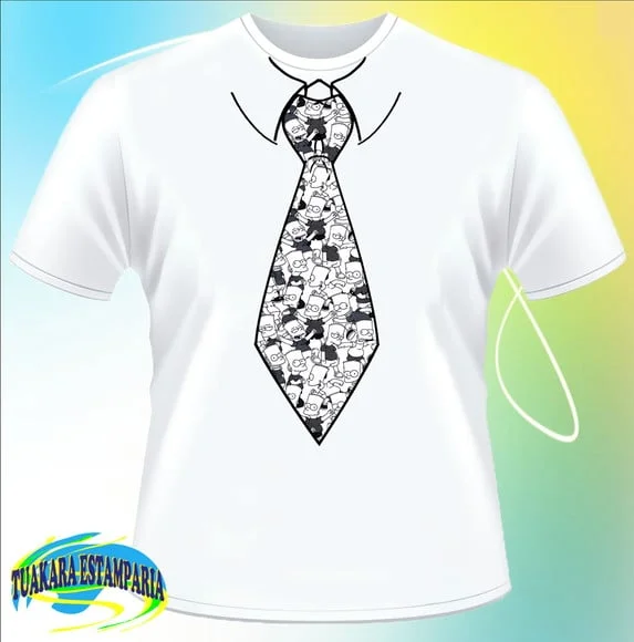 Camiseta Gravata - Bart Simpson 03