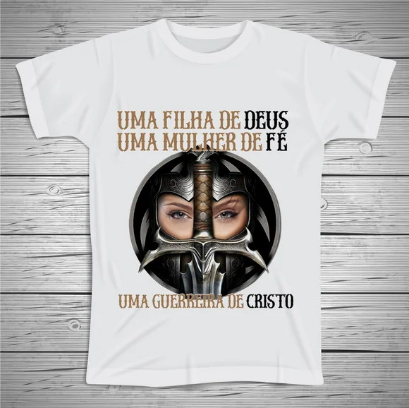 Camiseta Guerreira de Cristo