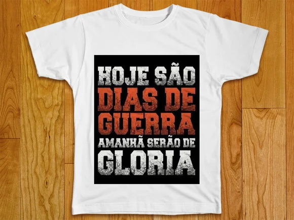 Camiseta Hoje São Dias de Guerra