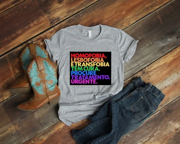Camiseta Homofobia é Crime