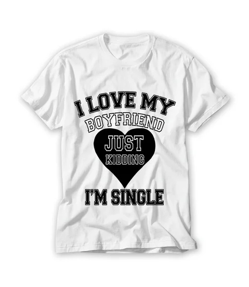 Camiseta I Love My Boyfriend