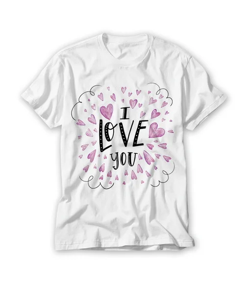 Camiseta I Love You