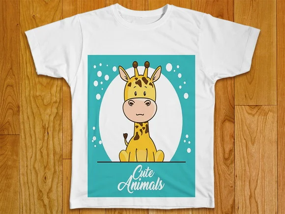 Camiseta Infantil Cute