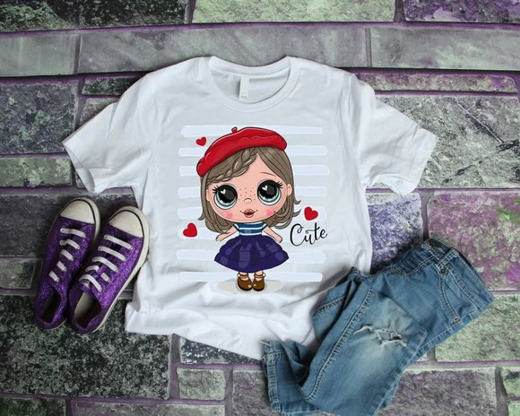 Camiseta Infantil Cute
